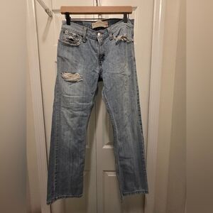 Slim Straight Light Blue Jeans
